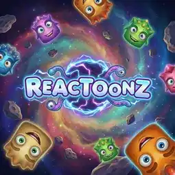 Reactoonz game at Monster Casino for United Kingdom players