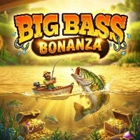 Big Bass Bonanza slot game image at Monster Casino for players in the United Kingdom